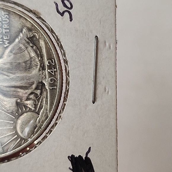 1942 P Walking Liberty Half Dollar - Picture 3 of 6